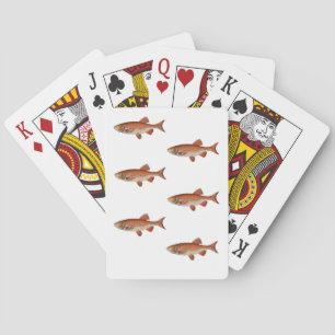 BARAJA DE CARTAS TARJETAS DE JUEGO CON LOGO DE PESCADO