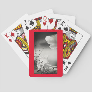 BARAJA DE CARTAS TARJETAS DE JUEGO CONEXIÓN Y LUNA JAPONESA