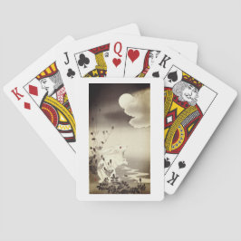 BARAJA DE CARTAS TARJETAS DE JUEGO CONEXIÓN Y LUNA JAPONESA