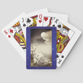 BARAJA DE CARTAS TARJETAS DE JUEGO CONEXIÓN Y LUNA JAPONESA