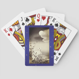 BARAJA DE CARTAS TARJETAS DE JUEGO CONEXIÓN Y LUNA JAPONESA