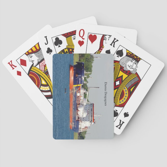 Baraja De Cartas Tarjetas de juego Damia Desgagnes (Reverso)