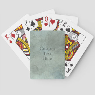 Baraja De Cartas Tarjetas de juego de acuarela personalizables