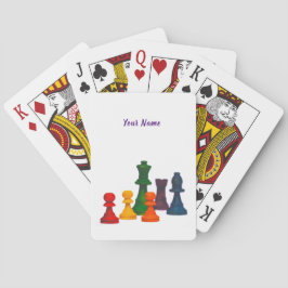 Baraja De Cartas Tarjetas de juego de ajedrez