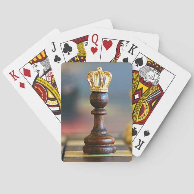 Baraja De Cartas Tarjetas de juego de ajedrez (Reverso)