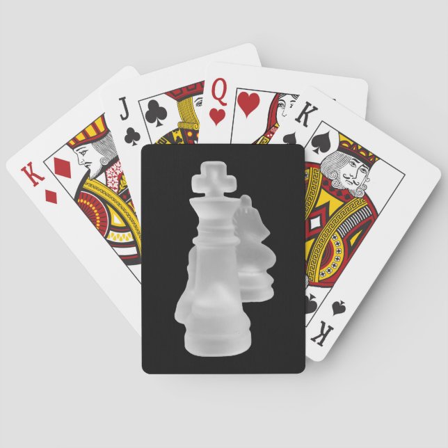 Baraja De Cartas Tarjetas de juego de ajedrez (Reverso)
