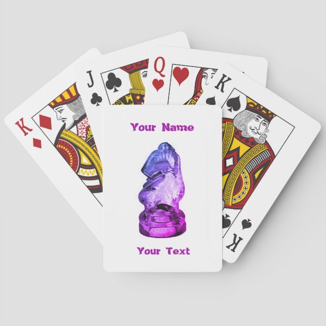 Baraja De Cartas Tarjetas de juego de ajedrez (Reverso)