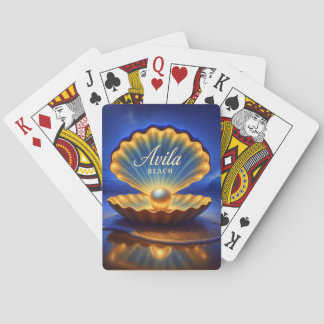 BARAJA DE CARTAS TARJETAS DE JUEGO DE AVILA BEACH.