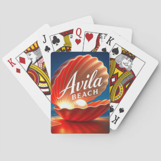 BARAJA DE CARTAS TARJETAS DE JUEGO DE AVILA BEACH. TARJETAS DE POKE