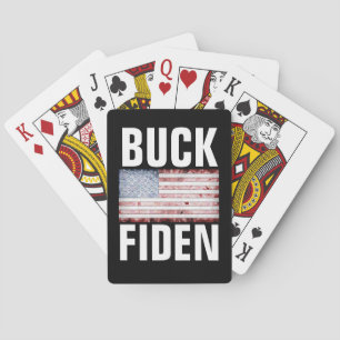 BARAJA DE CARTAS TARJETAS DE JUEGO DE BIDEN BUCK FIDEN FUNNY