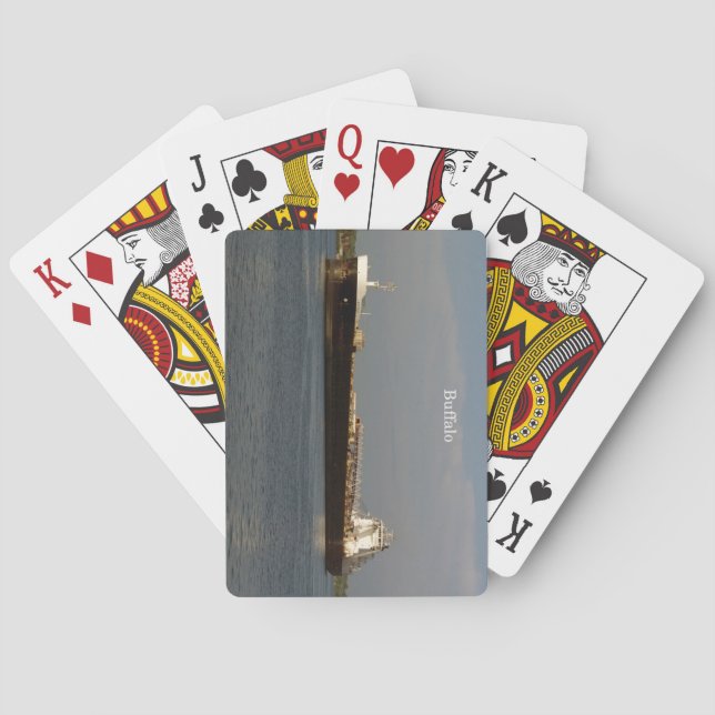 Baraja De Cartas Tarjetas de juego de búfalo (Reverso)