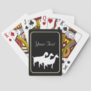 Baraja De Cartas Tarjetas de juego de cabra lechera