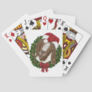 Baraja De Cartas Tarjetas de juego de cabra para Navidades