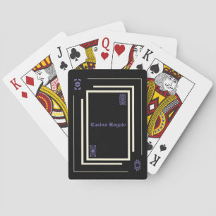 Baraja De Cartas Tarjetas de juego de Casino Royale