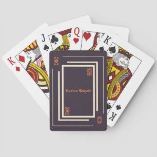 Baraja De Cartas Tarjetas de juego de Casino Royale