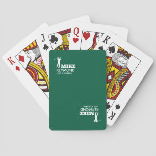 Baraja De Cartas Tarjetas de juego de césped de golf para un golfis