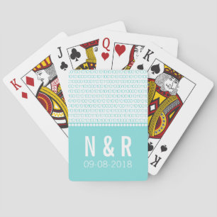 Baraja De Cartas Tarjetas de juego de código binario de Moda geek A