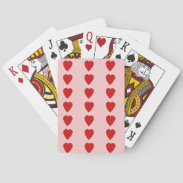 Baraja De Cartas Tarjetas de juego de corazón
