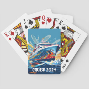 Baraja De Cartas Tarjetas de juego de cruceros personalizadas