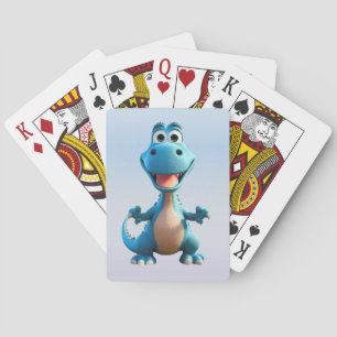 Baraja De Cartas Tarjetas de juego de dinosaurios cúpulas