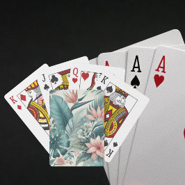 Baraja De Cartas Tarjetas de juego de esencia tropical ligera