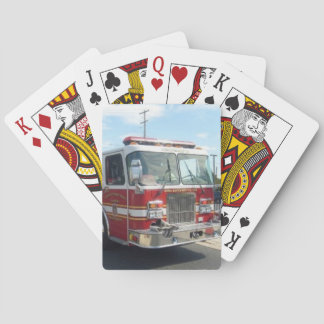BARAJA DE CARTAS TARJETAS DE JUEGO DE FIRETRUCK