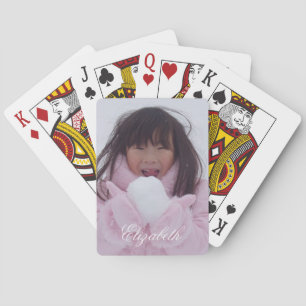 Baraja De Cartas Tarjetas de juego de fotos personalizadas
