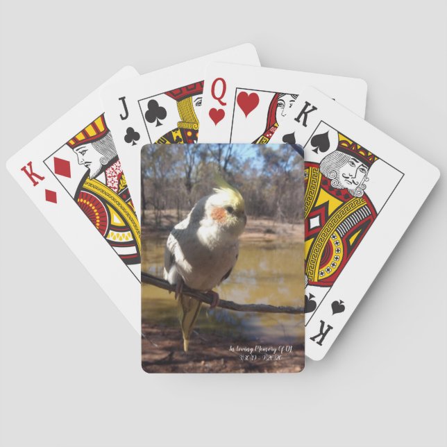 Baraja De Cartas Tarjetas de juego de gallos (Reverso)
