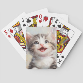 Baraja De Cartas Tarjetas de juego de gatos Gatitos para el POKER E