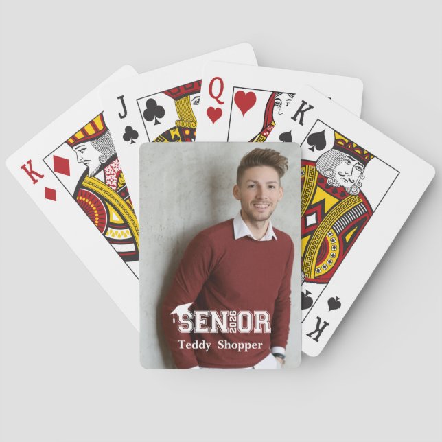 Baraja De Cartas Tarjetas de juego de graduado (Reverso)