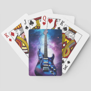 BARAJA DE CARTAS TARJETAS DE JUEGO DE GUITARRA ELÉCTRICA