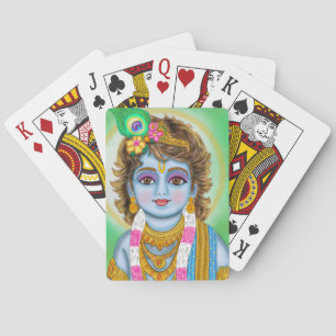 Baraja De Cartas Tarjetas de juego de Krishna Infantil