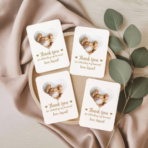 Baraja De Cartas Tarjetas de juego de la boda del gato con foto dor
