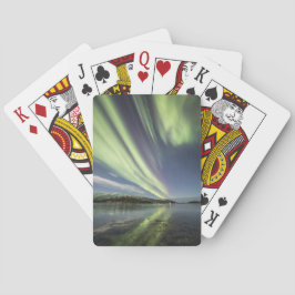 Baraja De Cartas Tarjetas de juego de las auroras boreales de Norue