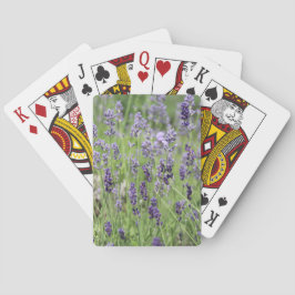 Baraja De Cartas Tarjetas de juego de lavanda hermosa