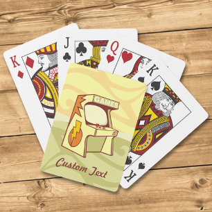 Baraja De Cartas Tarjetas de juego de máquinas de arcade