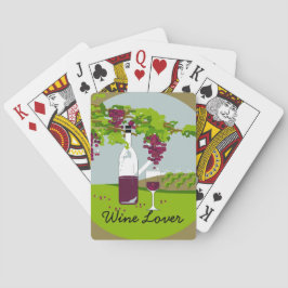 Baraja De Cartas TARJETAS DE JUEGO DE moda_AMOR DE VINO