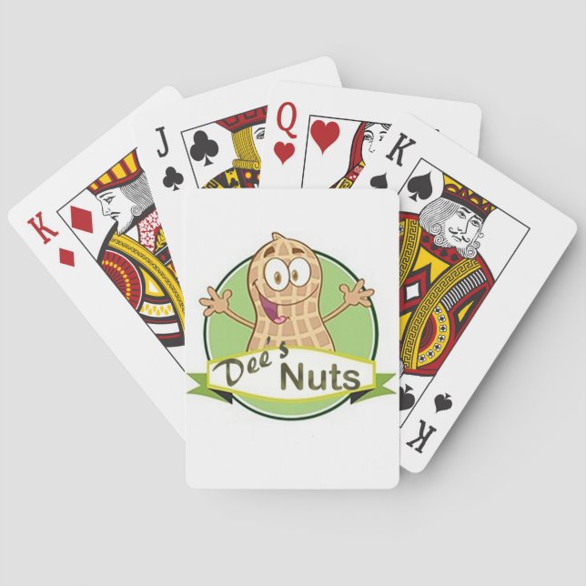 Baraja De Cartas Tarjetas de juego de nueces de Dees (Reverso)