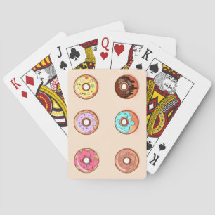 Baraja De Cartas Tarjetas de juego de pasteles dulces