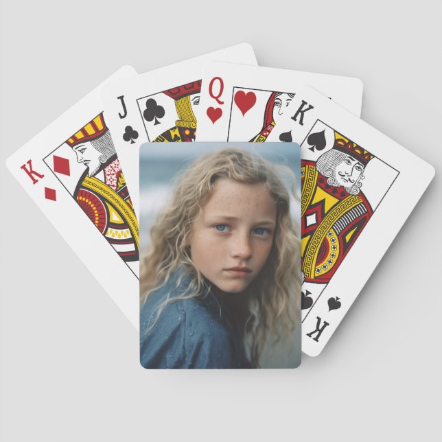 BARAJA DE CARTAS TARJETAS DE JUEGO DE PERSONALIZADO DE FOTOS (Reverso)