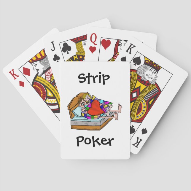 Baraja De Cartas Tarjetas de juego de Poker Strip (Reverso)