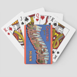 Baraja De Cartas Tarjetas de juego de saludos de Minneapolis