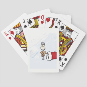 BARAJA DE CARTAS ***TARJETAS DE JUEGO DE SANTA*** PARA BEBER VINO