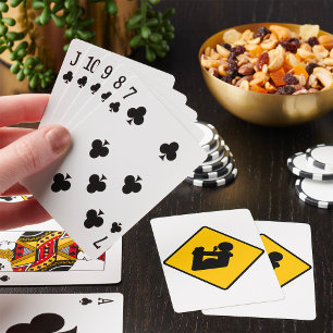 Baraja De Cartas Tarjetas de juego de señas de posturas de yoga