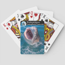 Baraja De Cartas Tarjetas de juego de Shark Card