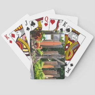 Baraja De Cartas Tarjetas de juego de Surfboard
