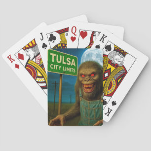 BARAJA DE CARTAS TARJETAS DE JUEGO DE TULSA, OKLAHOMA.