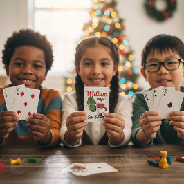 Baraja De Cartas Tarjetas de juego de vacaciones únicas 6•7 tendenc