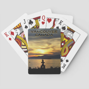 Baraja De Cartas Tarjetas de juego de Vancouver para las tarjetas V