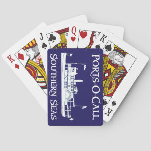Baraja De Cartas Tarjetas de juego del Mar del Sur